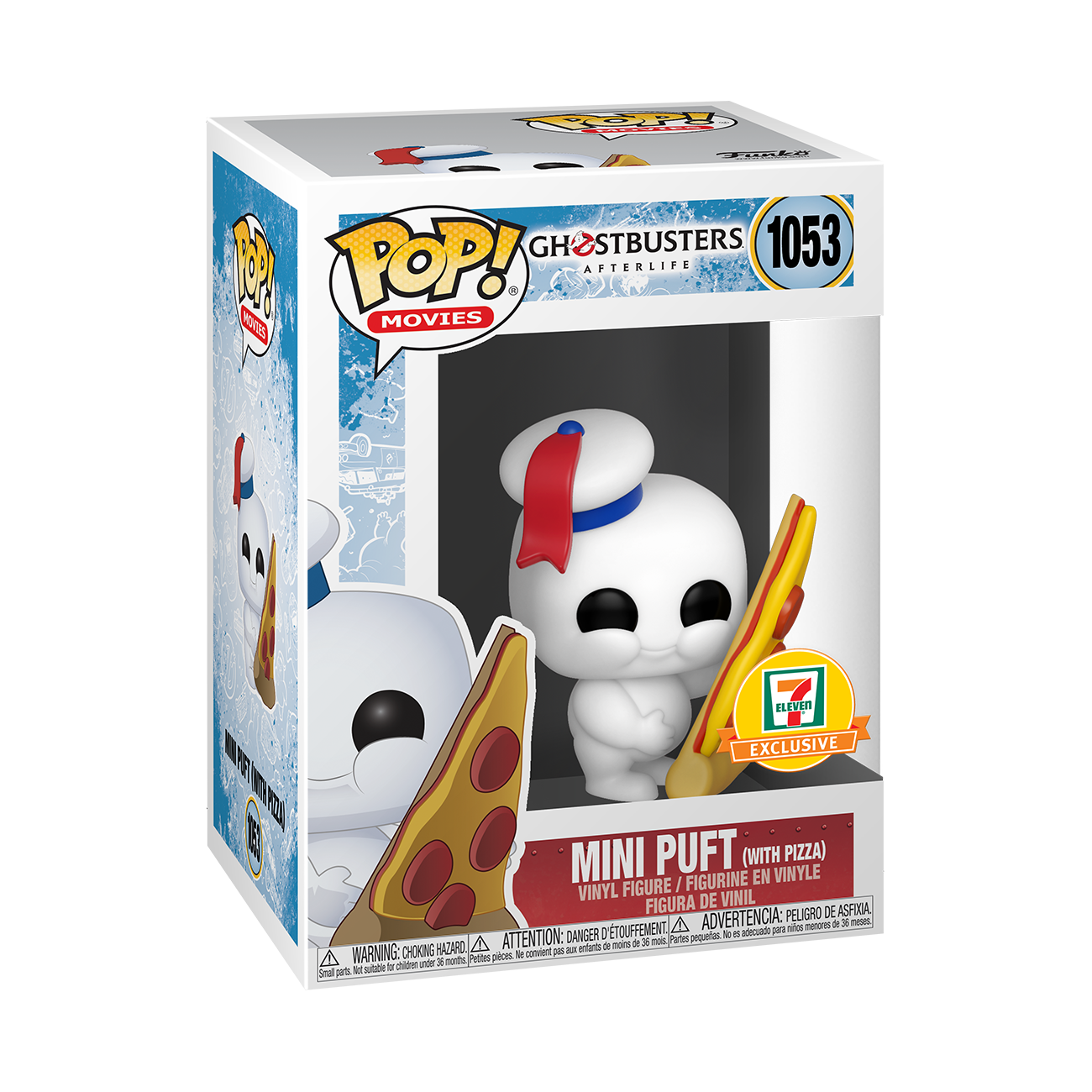 FUNKO POP! GHOSBUSTERS MINI PUFT with PIZZA [EXCLUSIVE] #1053