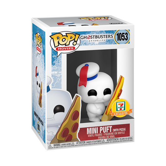 FUNKO POP! GHOSBUSTERS MINI PUFT with PIZZA [EXCLUSIVE] #1053