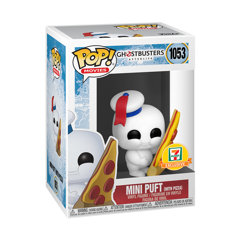 FUNKO POP! GHOSBUSTERS MINI PUFT with PIZZA [EXCLUSIVE] #1053 *PREORDER*