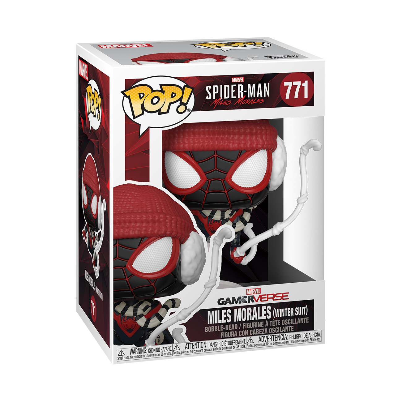 FUNKO POP! MARVEL - SPIDER-MAN: MILES MORALES [GAMER VERSE] - MILES MORALES [WINTER SUIT] #771
