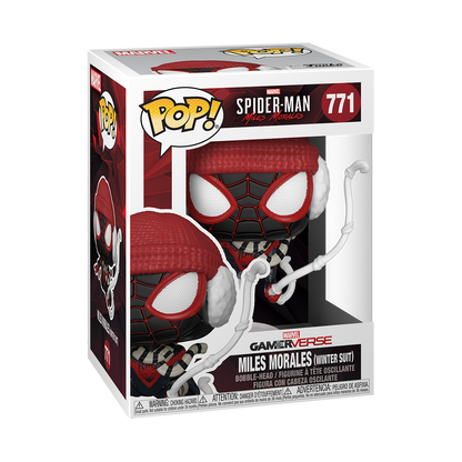 FUNKO POP! MARVEL - SPIDER-MAN: MILES MORALES [GAMER VERSE] - MILES MORALES [WINTER SUIT] #771