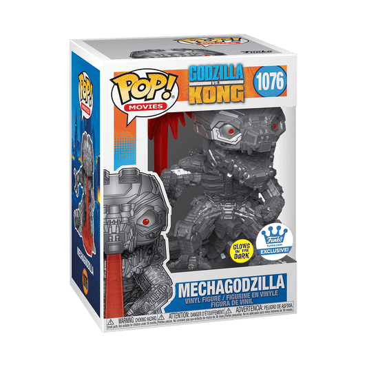 Funko Pop! GODZILLA vs KONG MECHAGODZILLA #1076 GLOW FUNKO SHOP