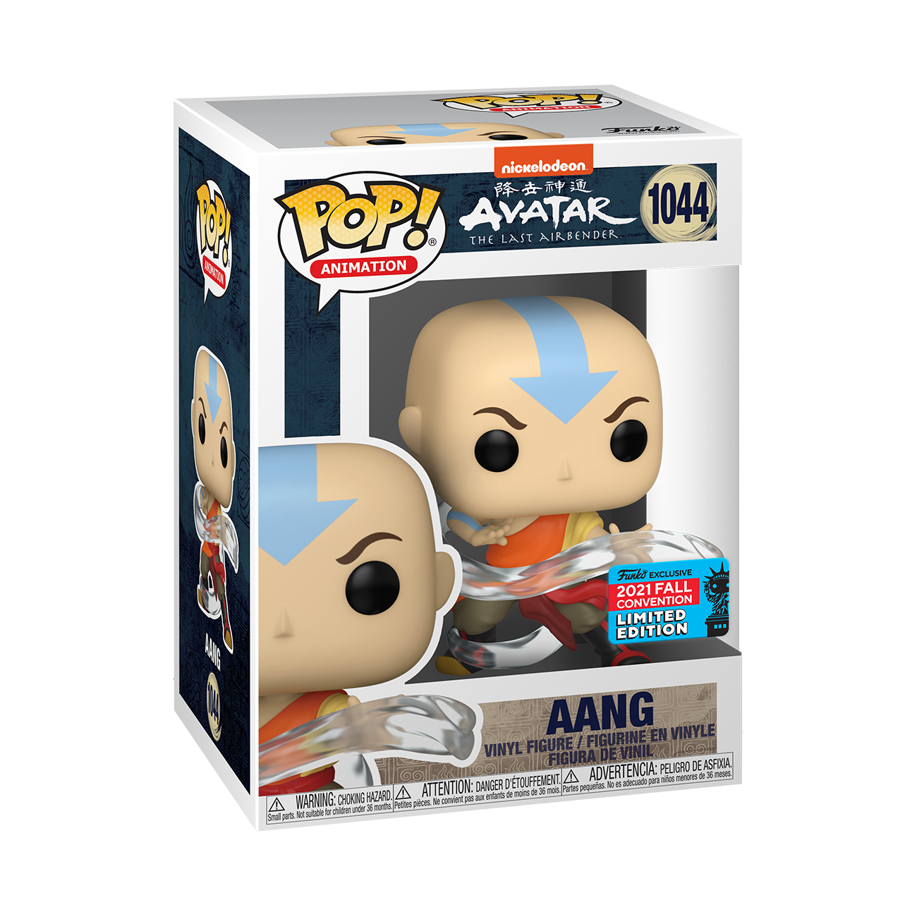 Funko Pop! Avatar: The Last Airbender - Aang #1044 [2021 NYCC Fall Convention Exclusive]