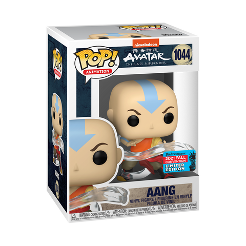 Funko Pop! 2021 NYCC Fall Convention AANG AVATAR THE LAST AIRBENDER #1044