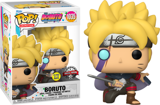 Funko Pop! Anime Boruto with Marks GLOW IN THE DARK [SPECIAL EDITION] #1035