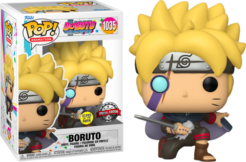 Funko Pop! Anime Boruto with Marks GLOW IN THE DARK [SPECIAL EDITION] #1035