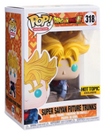 FUNKO POP! ANIMATION: DRAGON BALL Z [DBZ] - SUPER SAIYAN [SS] FUTURE TRUNKS **HOT TOPIC EXCLUSIVE** #318