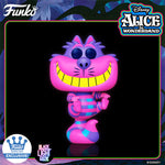 FUNKO POP! DISNEY: ALICE IN WONDERLAND [70TH ANNIVERSARY] - CHESHIRE CAT [BLACK LIGHT GLOW] **FUNKO SHOP EXCLUSIVE** #1059