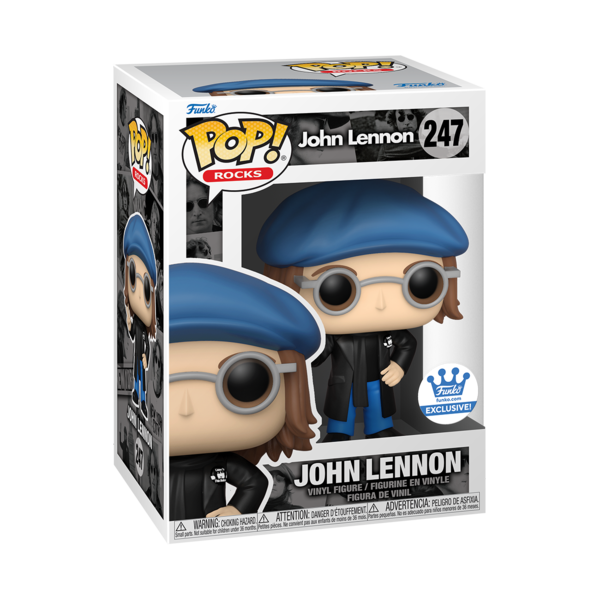 Funko Pop! JOHN LENNON IN PEACOAT *FUNKO SHOP EXCLUSIVE* #247