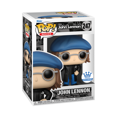 Funko Pop! JOHN LENNON IN PEACOAT *FUNKO SHOP EXCLUSIVE* #247