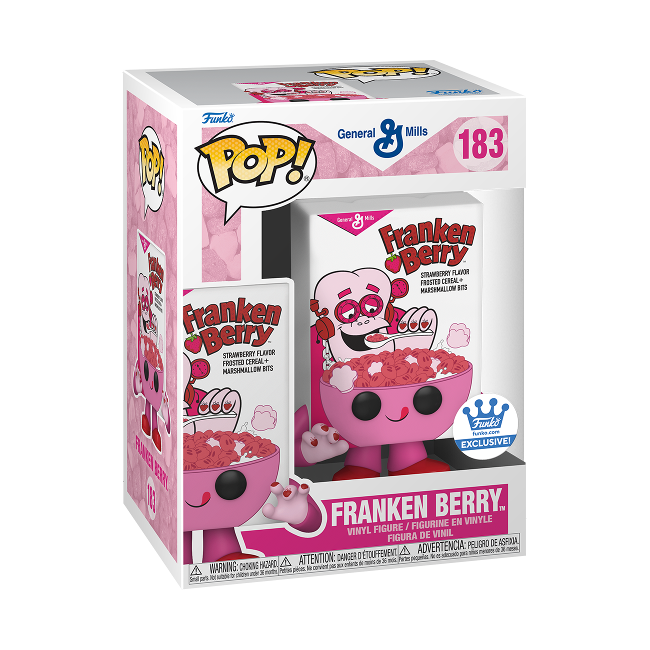 Funko Pop! AD-ICON FRANKEN BERRY CEREAL BOX  *FUNKO SHOP EXCLUSIVE*