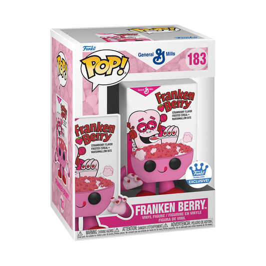 Funko Pop! AD-ICON FRANKEN BERRY CEREAL BOX  *FUNKO SHOP EXCLUSIVE*