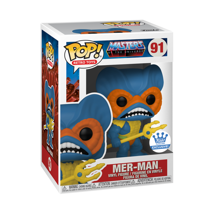 Funko Pop! Masters Of The Universe - Mer-Man #91 [Funko Shop Exclusive]