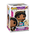 Funko Pop! 2021 NYCC Fall Convention ULTIMATE PRINCESS JASMINE GOLD DRESS WITH PIN