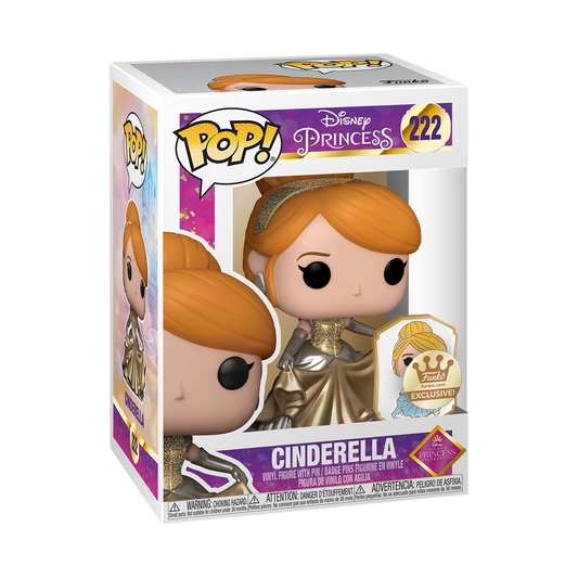 FUNKO POP! DISNEY ULTIMATE PRINCESS CINDERELLA with PIN #222