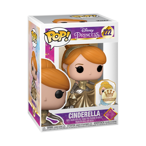 FUNKO POP! DISNEY ULTIMATE PRINCESS CINDERELLA with PIN #222