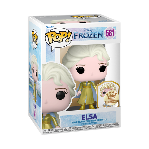 FUNKO POP! DISNEY FROZEN ULTIMATE PRINCESS ELSA with PIN [FUNKO SHOP EXCLUSIVE] #581