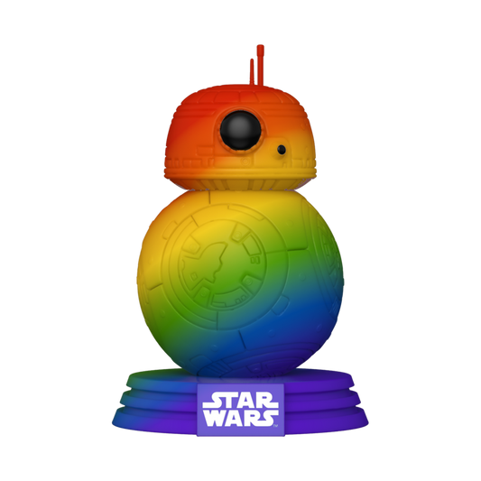 BB-8 Rainbow Pride - The Rise of Skywalker *FUNKO SHOP EXCLUSIVE* #61* BB8