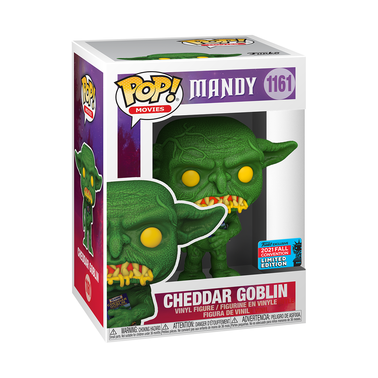 Funko Pop! Movies: Mandy - Cheddar Goblin #1161 [2021 NYCC Fall Convention Exclusive]
