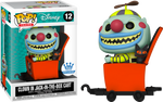 FUNKO POP! DISNEY [TRAINS]: NIGHTMARE BEFORE CHRISTMAS - CLOWN IN JACK-IN-THE-BOX CART **FUNKO SHOP EXCLUSIVE** #12