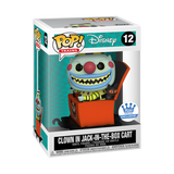 FUNKO POP! DISNEY [TRAINS]: NIGHTMARE BEFORE CHRISTMAS - CLOWN IN JACK-IN-THE-BOX CART **FUNKO SHOP EXCLUSIVE** #12