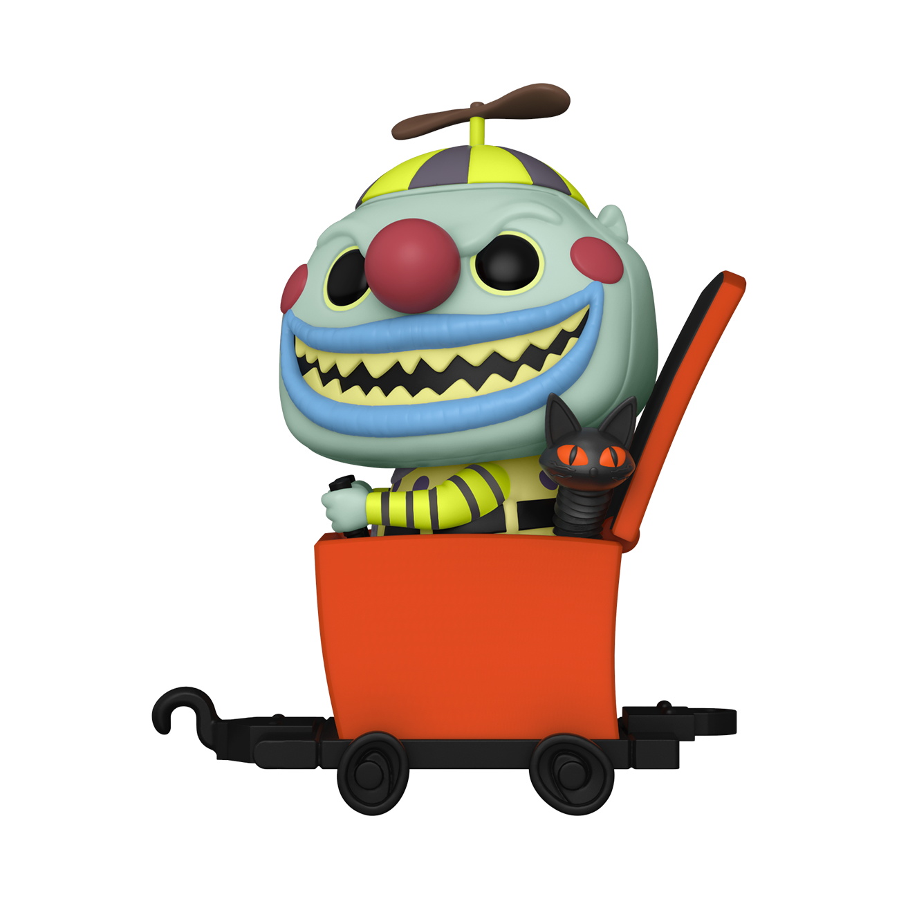 FUNKO POP! DISNEY [TRAINS]: NIGHTMARE BEFORE CHRISTMAS - CLOWN IN JACK-IN-THE-BOX CART **FUNKO SHOP EXCLUSIVE** #12
