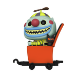 FUNKO POP! DISNEY [TRAINS]: NIGHTMARE BEFORE CHRISTMAS - CLOWN IN JACK-IN-THE-BOX CART **FUNKO SHOP EXCLUSIVE** #12