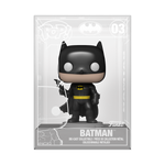 Funko Pop! DIE CAST BATMAN with HARD CASE BATMAN 1989 DC COMICS *FUNKO SHOP EXCLUSIVE