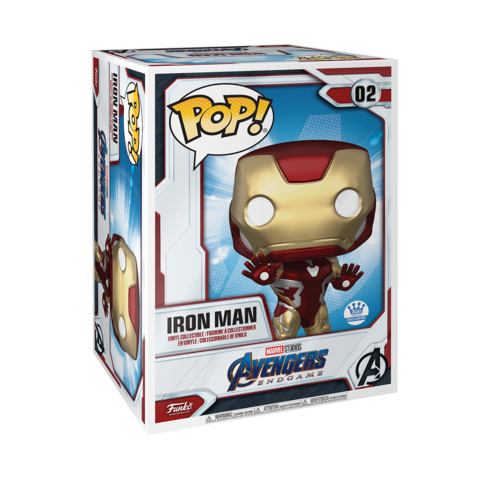 Funko Pop! Marvel: Avengers Endgame - Jumbo 18" Iron Man #02 [Funko Shop Exclusive]