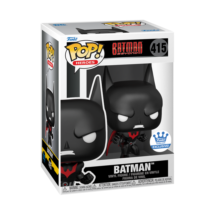 FUNKO POP! HEROES [DC]: BATMAN BEYOND - BATMAN [CROUCHING] **FUNKO SHOP EXCLUSIVE** #415