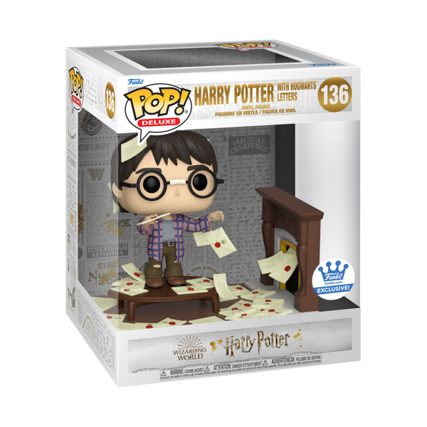 Funko Pop! HARRY POTTER WITH HOGWARTS LETTERS *FUNKO SHOP EXCLUSIVE* #136