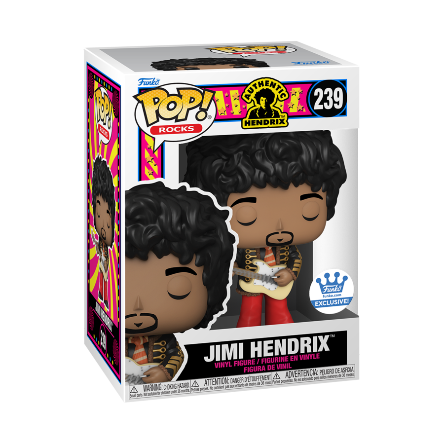 Funko Pop! ROCKS JIMI HENDRIX IN NAPOLEONIC HUSSAR JACKET [FUNKO SHOP] #239