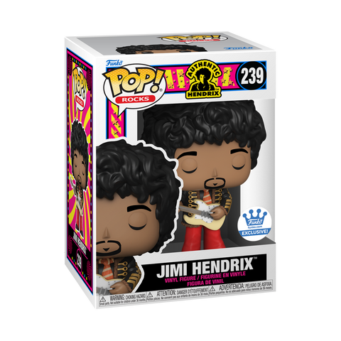 Funko Pop! ROCKS JIMI HENDRIX IN NAPOLEONIC HUSSAR JACKET [FUNKO SHOP] #239