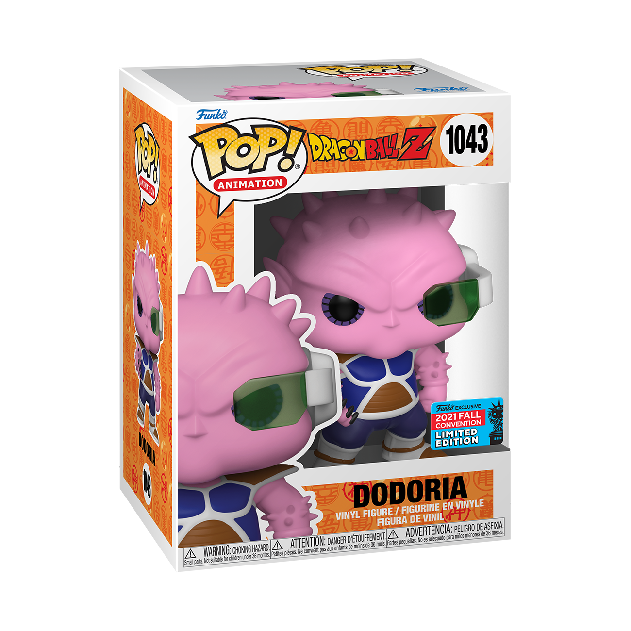 Funko Pop! 2021 NYCC Fall Convention DODORIA DRAGON BALL Z #1043