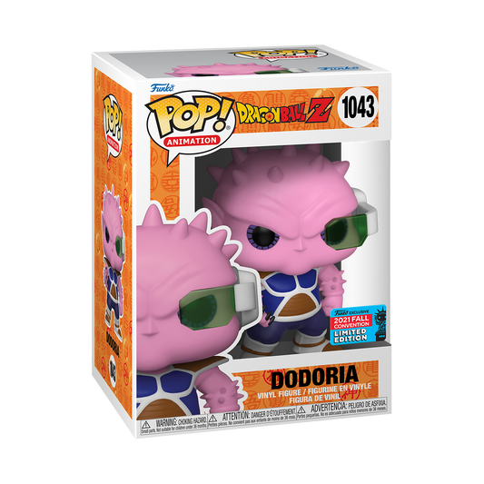 Funko Pop! 2021 NYCC Fall Convention DODORIA DRAGON BALL Z #1043