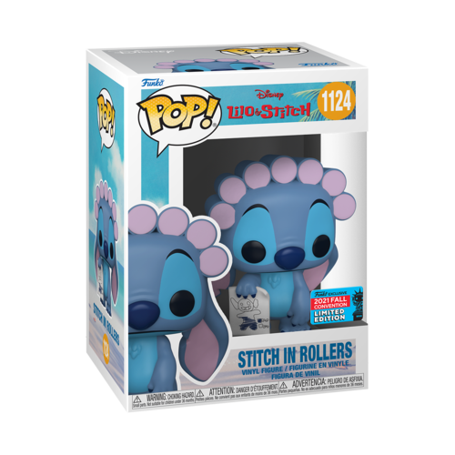 FUNKO POP! DISNEY: LILO & STITCH - STITCH IN ROLLERS **2021 NYCC EXCLUSIVE** #1124