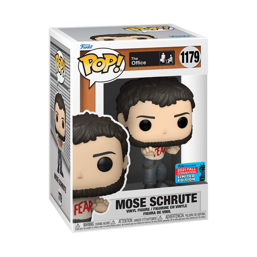 FUNKO POP! TELEVISION: THE OFFICE - MOSE SCHRUTE **2021 NYCC EXCLUSIVE** #1179