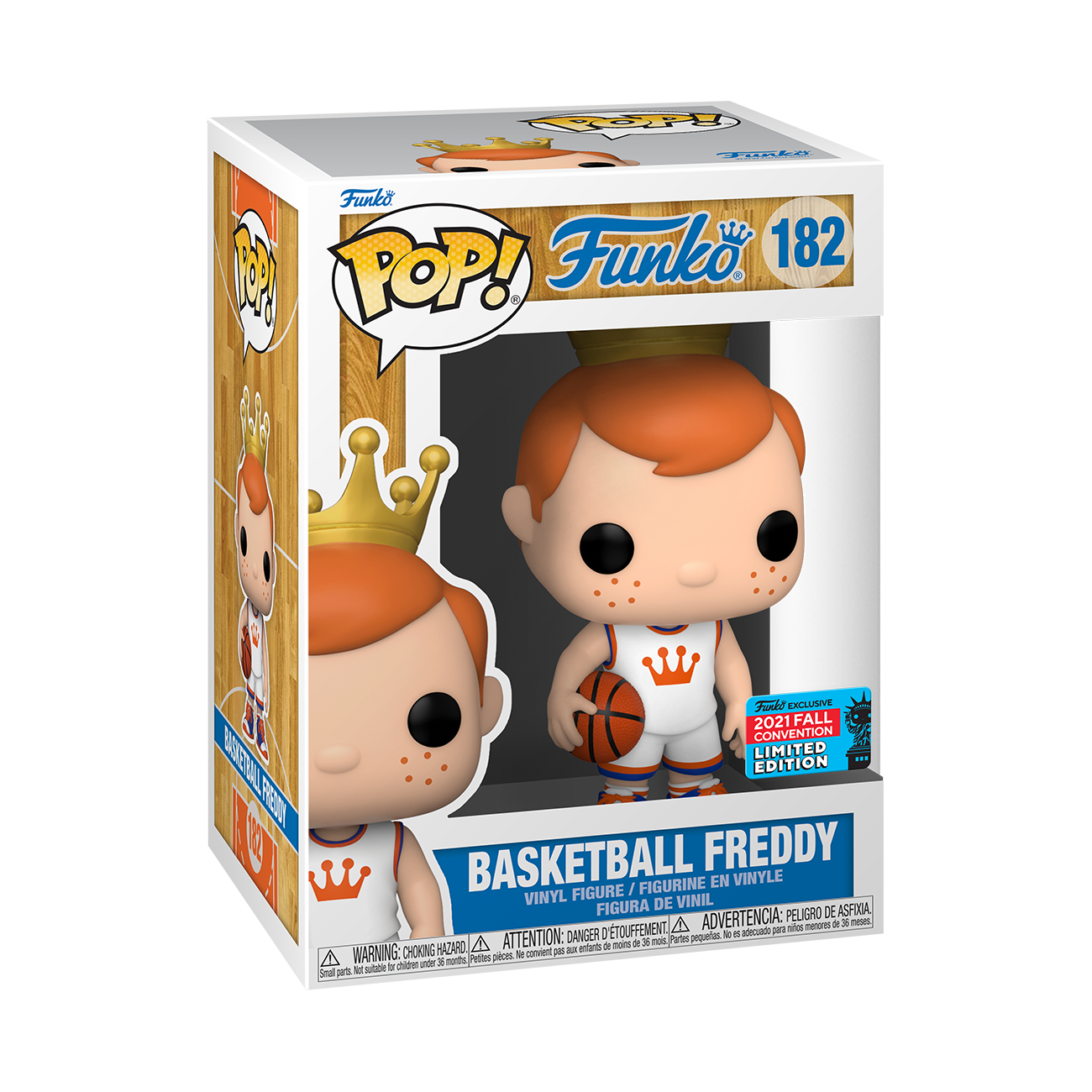 Funko Pop! Funko - Basketball Freddy (Home Uniform) #182 [2021 NYCC Fall Convention Exclusive]