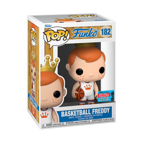 Funko Pop! 2021 NYCC Fall Convention BASKETBALL FREDDY (HOME UNIFORM) #182