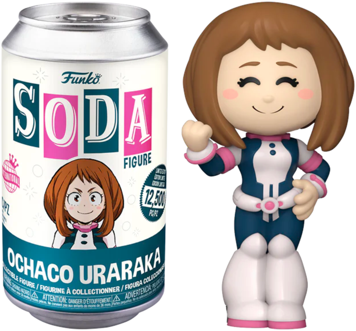 FUNKO SODA VINYL MY HERO ACADEMIA OCHACO URARKA LIMITED 12,500 PC!