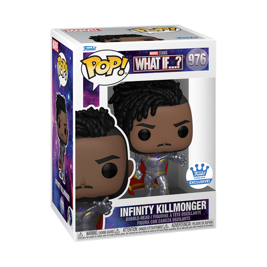 Funko Pop! Marvel: What If - Infinity Killmonger (Reaching) #976 [Funko Shop Exclusive]