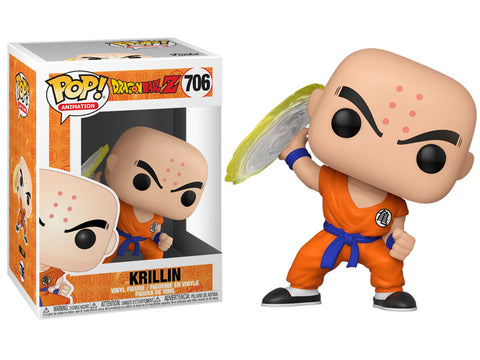 Funko Pop! Animation - Dragon Ball Z Krillin with Destructo Disc #706