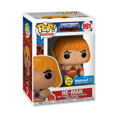POP! & Tee: Masters of the Universe - He-Man (Glow) - sz Extra Large - Walmart Exclusive
