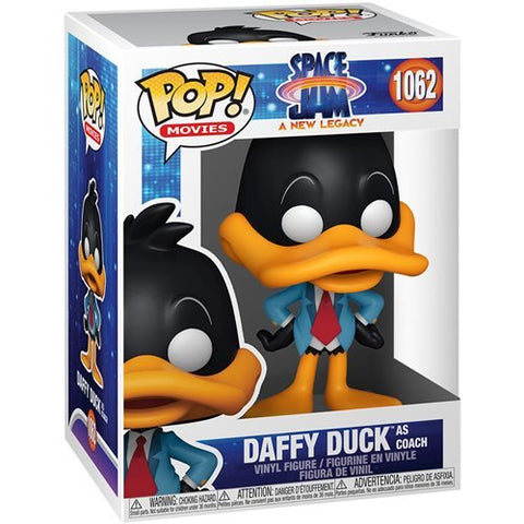 Funko Pop! MOVIE SPACE JAM 2 NEW LEGACY DAFFY DUCK as COACH #1062