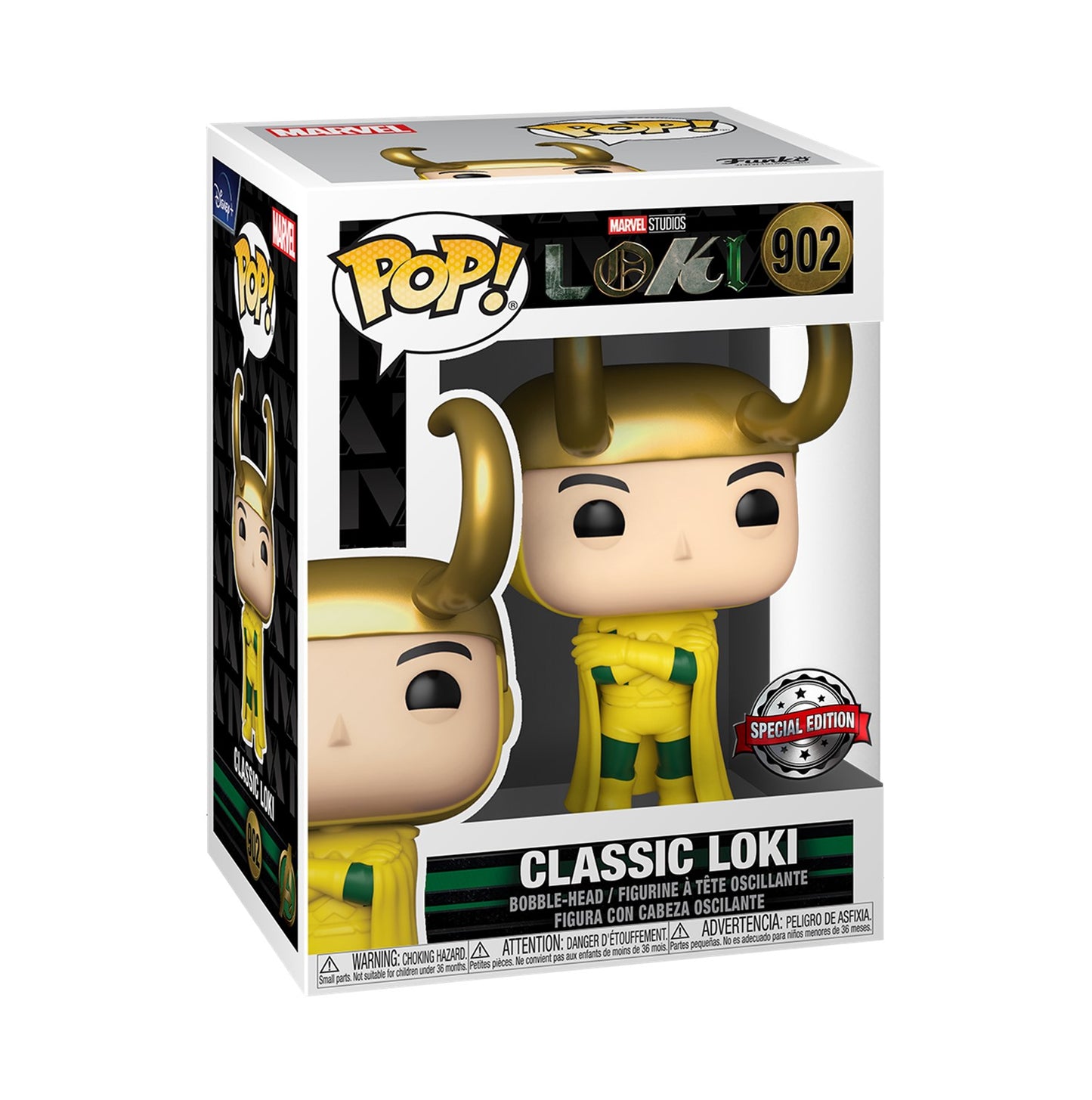 FUNKO POP! MARVEL: LOKI [TV SERIES] - CLASSIC LOKI **BOXLUNCH EXCLUSIVE** #902