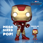 Funko Pop! Marvel: Avengers Endgame - Jumbo 18" Iron Man #02 [Funko Shop Exclusive]