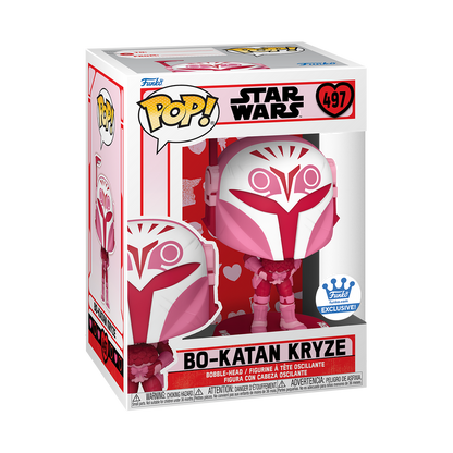 Funko Pop! Star Wars - Bo-Katan Kryze (Valentines with Roses) #497 [Funko Shop Exclusive]