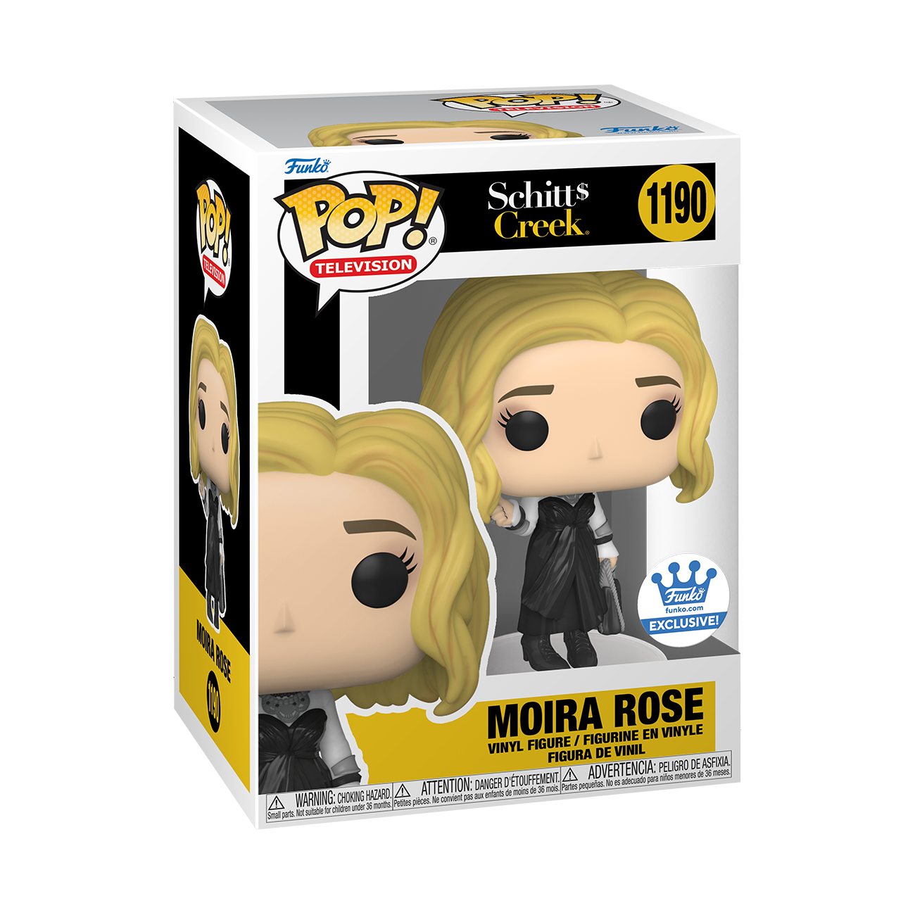 Funko Pop! Television: Schitt's Creek - Moira Rose (In Garbage Bag Dress) #1190 [Funko Shop Exclusive]
