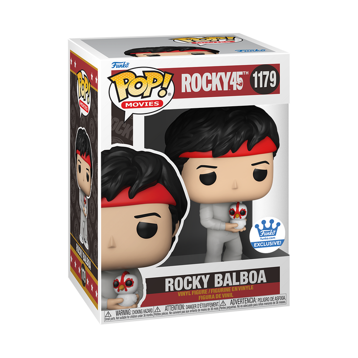 Funko Pop! ROCKY BALBOA WITH CHICKEN #1179 [*FUNKO SHOP EXCLUSIVE*]