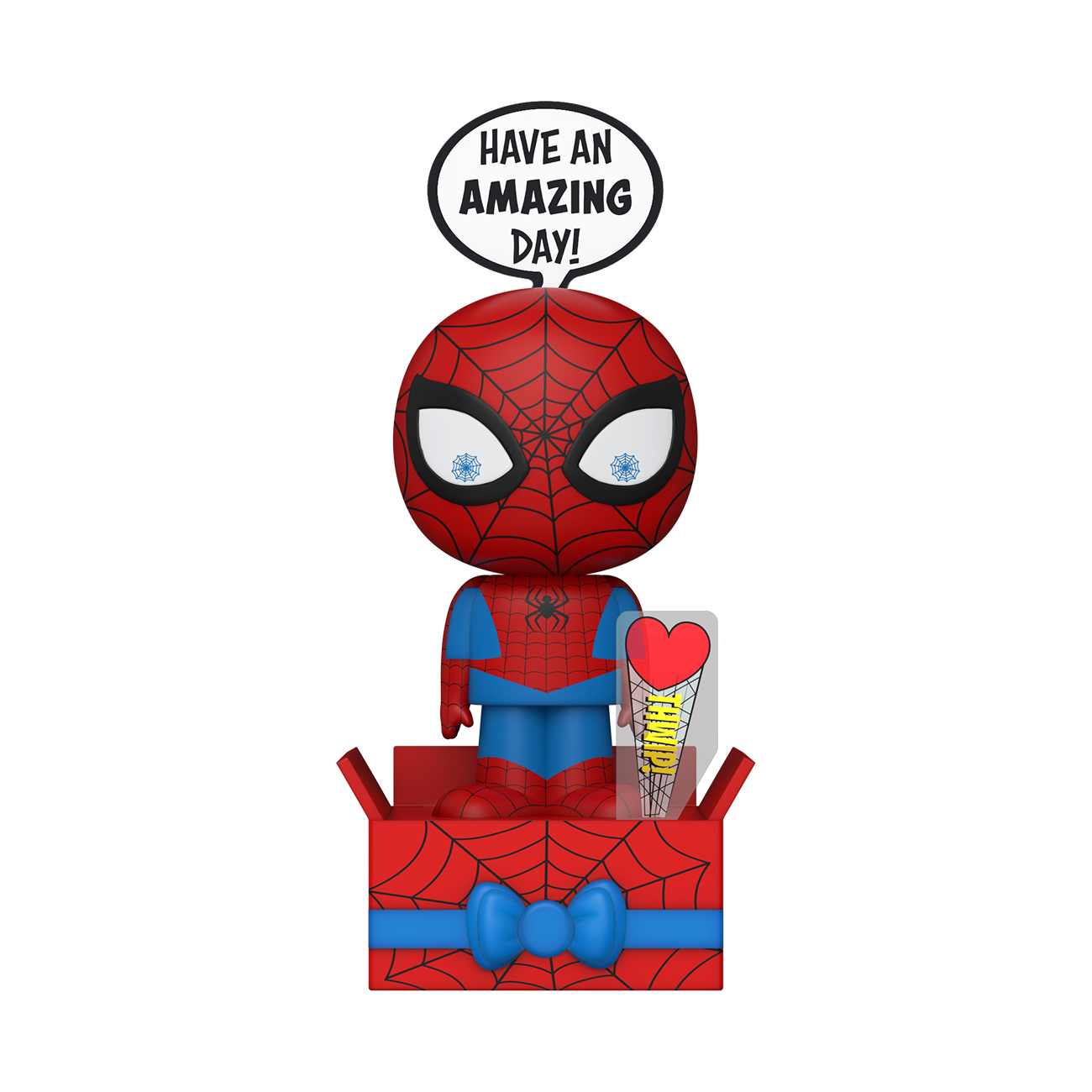 FUNKO POPSIES MARVEL SPIDER-MAN - HAVE AN AMAZING DAY!